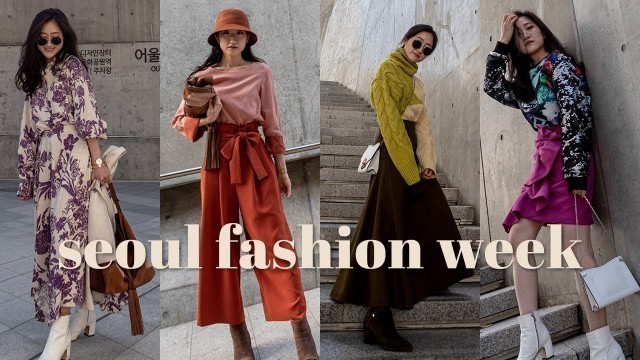 'COME TO SEOUL FASHION WEEK WITH ME | SFW Korea Vlog : Fashion Shows at DDP & My Outfits'