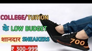 'Top 5 BEST Sneakers Shoes For College/tuitions MEN | Best Shoes For Boys Under 1000 | Style Saiyan'