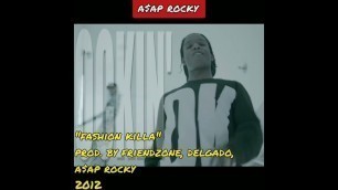 'ᔑample Video: Fashion Killa by A$AP Rocky (2012)'