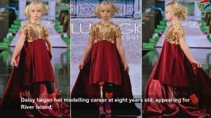 'Nine-year-old double amputee models at New York Fashion Week'