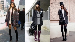 'How Fashion Bloggers Wear Knee High Socks - 19 Outfit Ideas'