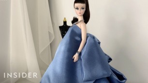 'Designer Makes High-End Barbie Dresses'