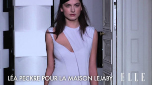 'Léa Peckre pour la maison Lejaby  -  Fashion show - automne hiver 2014 2015'
