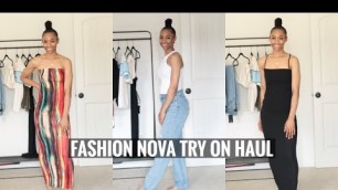 'Fashion Nova Try On Clothing Haul'