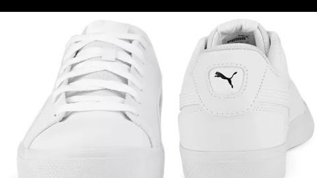 'Puma men\' white sneakers'