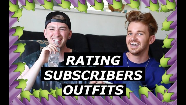 'Rating Subscribers Outfits ft. Drew | Male Fashion Bloggers | Gallucks'