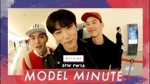 '변우석 Byeon WooSeok Seoul Fashion Week FW16 | Model Minute with MUTZINE'