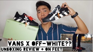 'Off-white Vulc Low Top Sneakers Unboxing + Review & On Feet'
