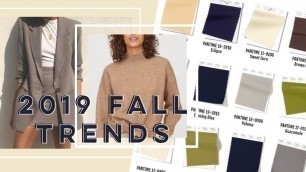 'Fall 2019 Top Fashion Trends // What To Wear This Fall | Alisa Gorzhii'