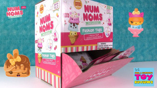 'Num Noms Fashion Tags Series 1 & 2 Blind Bag Opening | PSToyReviews'