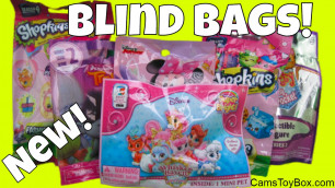 'Toy Surprises Blind Bags Shopkins Fashion Tags Trolls Series 2 Light Ups Minnie Kitty in My Pocket'