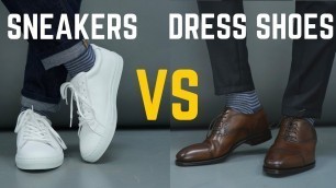 'Dress Shoe vs Sneakers | Which One is MORE STYLISH?'