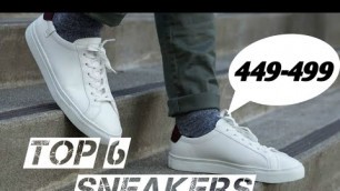 'TOP 6 BUDGET BRANDS WHITE SNEAKERS UNDER Rs 449-499 |BUDGET SHOPPING | INDIAN SNEAKER BRANDS |HINDI'