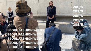 'Come with me to Seoul Fashion Week 2020 S/S, Vlog'