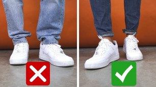 '7 Ways You’re Wearing Sneakers Wrong'