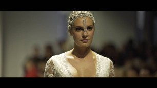 'On the runway at Australian Bridal Fashion Week'