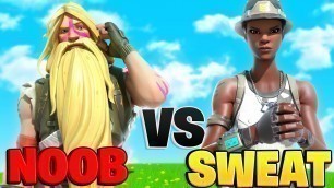 '*NOOB vs SWEAT* Fortnite Fashion Show! FIRE Skin Competition! Best DRIP & COMBO WINS! [4/10]'