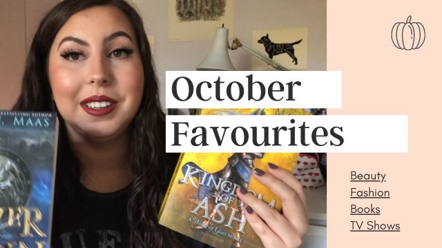 'October Faves | Beauty, Fashion, Books + TV'