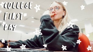 FIRST DAY OF UNIVERSITY | DAY IN MY LIFE AT FASHION SCHOOL