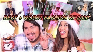 'BLIND REACTION TO BEST AND WORST FASHION 2020 | Roxette Arisa ft. @edson_doeshair'