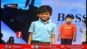 'JFW Hyderabad Junior\'s Fashion Week | Kids Ramp Walk At Sheraton Hotel | Metro Colours | iNews'