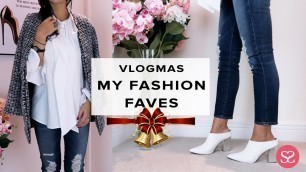 'Festive Fashion Faves! | VLOGMAS | Sophie Shohet'