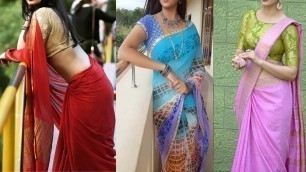 'Latest TOP 35 Most Beautiful Sarees ||  Saree Styles||Saree Models Collection|| The Fashion Zone'
