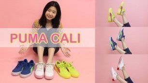 PUMA CALI 90s SNEAKERS | SHOE UNBOXING, TRY ON, & REVIEW