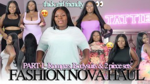 'FASHION NOVA TRY ON HAUL |  For My THICK Girlies That Gained A Little QUARANTINE WEIGHT 