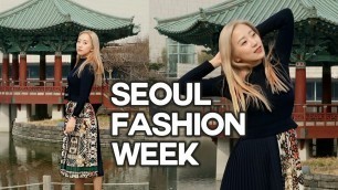 'I WENT TO SEOUL FASHION WEEK!! // Seoul Vlog'