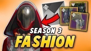 'Destiny 2: Season 3 Fashion - My Armor, Ornaments and Shaders!'