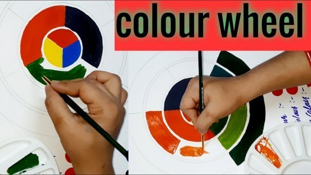 'How To Make Colour Wheel for Beginners /आसान तरीके से कलर व्हील बनाना सीखें'