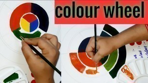 'How To Make Colour Wheel for Beginners /आसान तरीके से कलर व्हील बनाना सीखें'