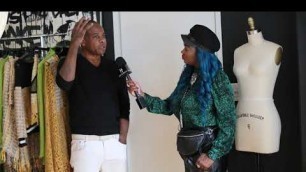 'Designer Interview with Frederick Anderson Spring Summer 2021 during New York Fashion Week'