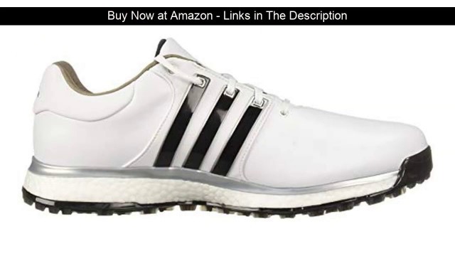 ✨ adidas Men's TOUR360 XT Spikeless Golf Shoe, FTWR White/core Black/Silver Metallic, 10.5 M US
