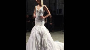 'HollyRose Couture Trumpet Gown at Australian Bridal Fashion Week 2016'