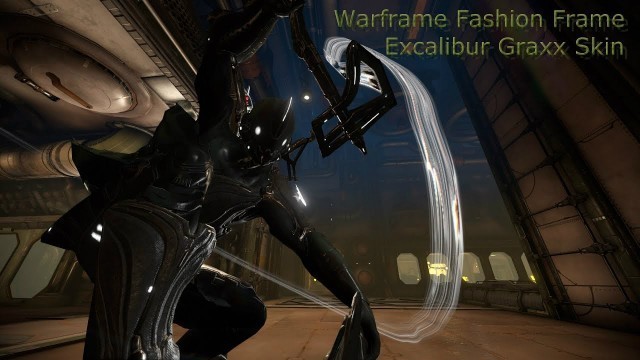 'Warframe Tenogen Fashion frame Graxx Excalibur skin'