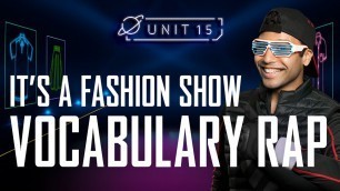'It\'s a fashion show: Vocabulary Rap | ESL Learning Chant for Kids'