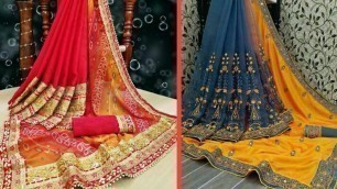 'Buy Latest Sari Collection Online in India | Craftsvilla || SHOPCLUB FASHION LAYA NEW SAREE DESIGN'