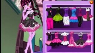 'Barbie Girls Draculaura Sweet 1600 Makeover Draculaura monster high dressup'