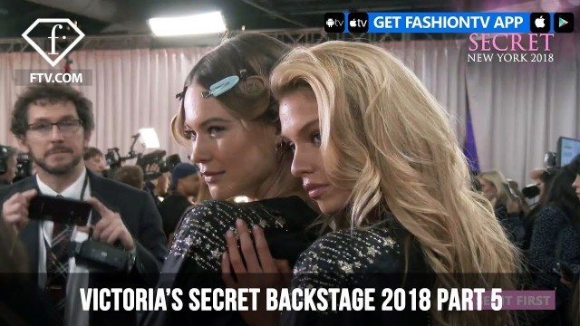 'Stella Maxwell Backstage Victoria\'s Secret Fashion Show 2018 | FashionTV | FTV'