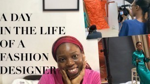 VLOG | A DAY IN THE LIFE OF A FASHION DESIGNER | BEHIND THE SCENES OF DERINFROMISALEEKO X AYABA