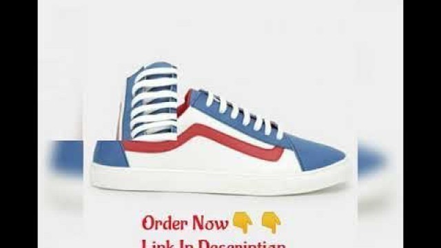 'Trending Blue And White Sneakers'