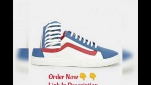 'Trending Blue And White Sneakers'