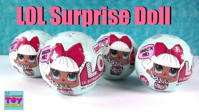 'LOL Surprise Doll Fashion Blind Bag Opening Unboxing | PSToyReviews'