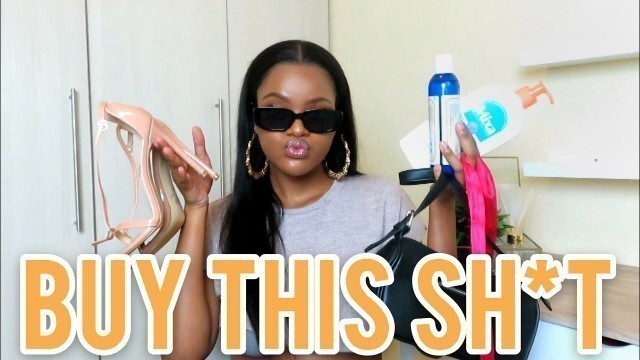 'CURRENT FAVES | AFFORDABLE SKINCARE, FASHION AND SHOES | SOUTH AFRICAN YOUTUBER'
