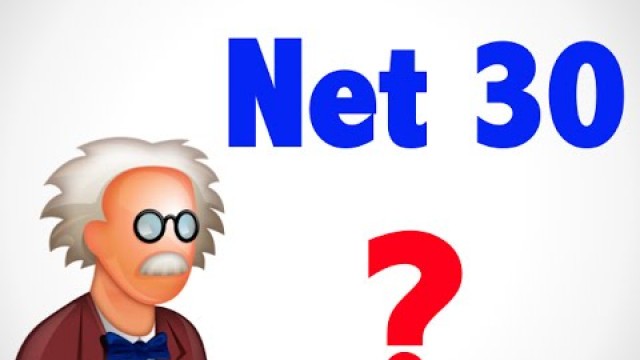 'What is Net 30 ? - Wholesale terms'