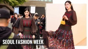 'Seoul Fashion Week 2020ss // Huỳnh Tiên dự tuần lễ thời trang tại Hàn Quốc'