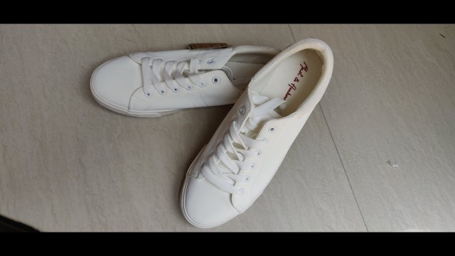 'Mast & Harbour white Sneakers Unboxing'