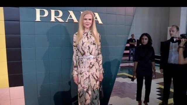 'Nicole Kidman and more Front Row for the Prada Fashion Show in Milan'